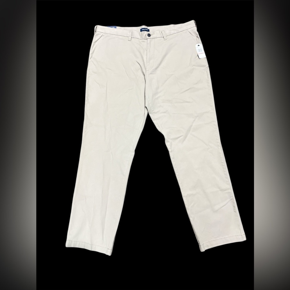 NAUTICA Flat Front Slim Fit Pants